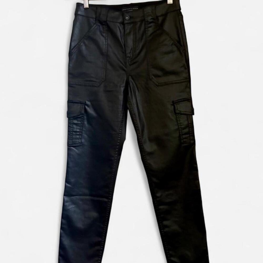 Black Coated Sanctuary Denim Sculpted Hayden Slim Cut